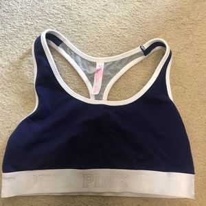 PINK and Nike sports bra